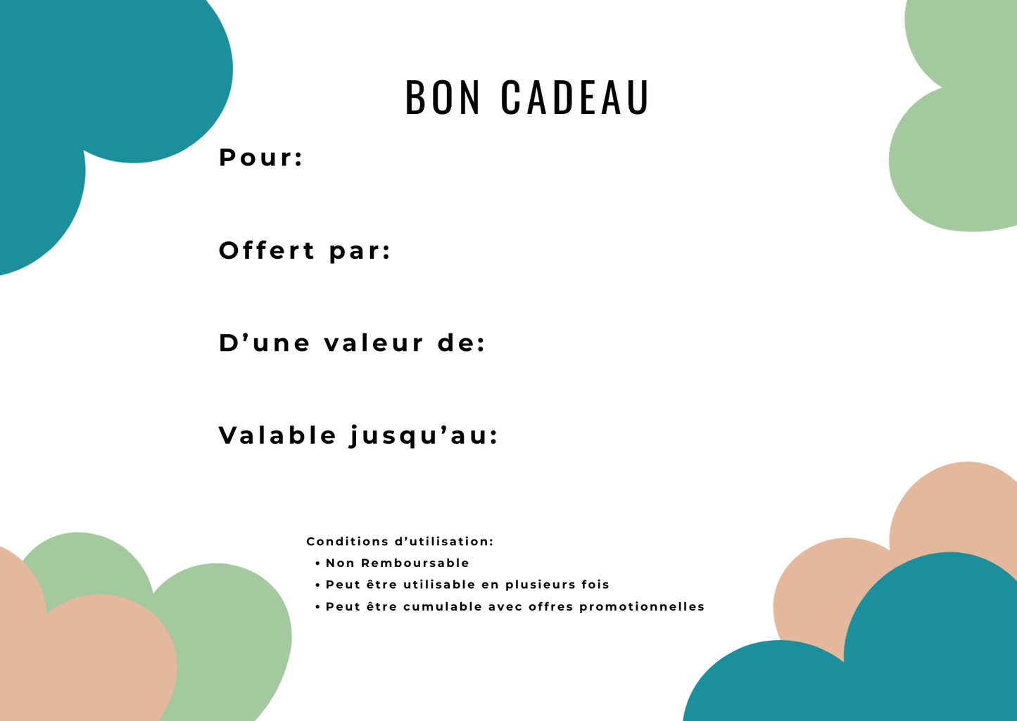 Plaisir d'offrir avec la carte cadeau